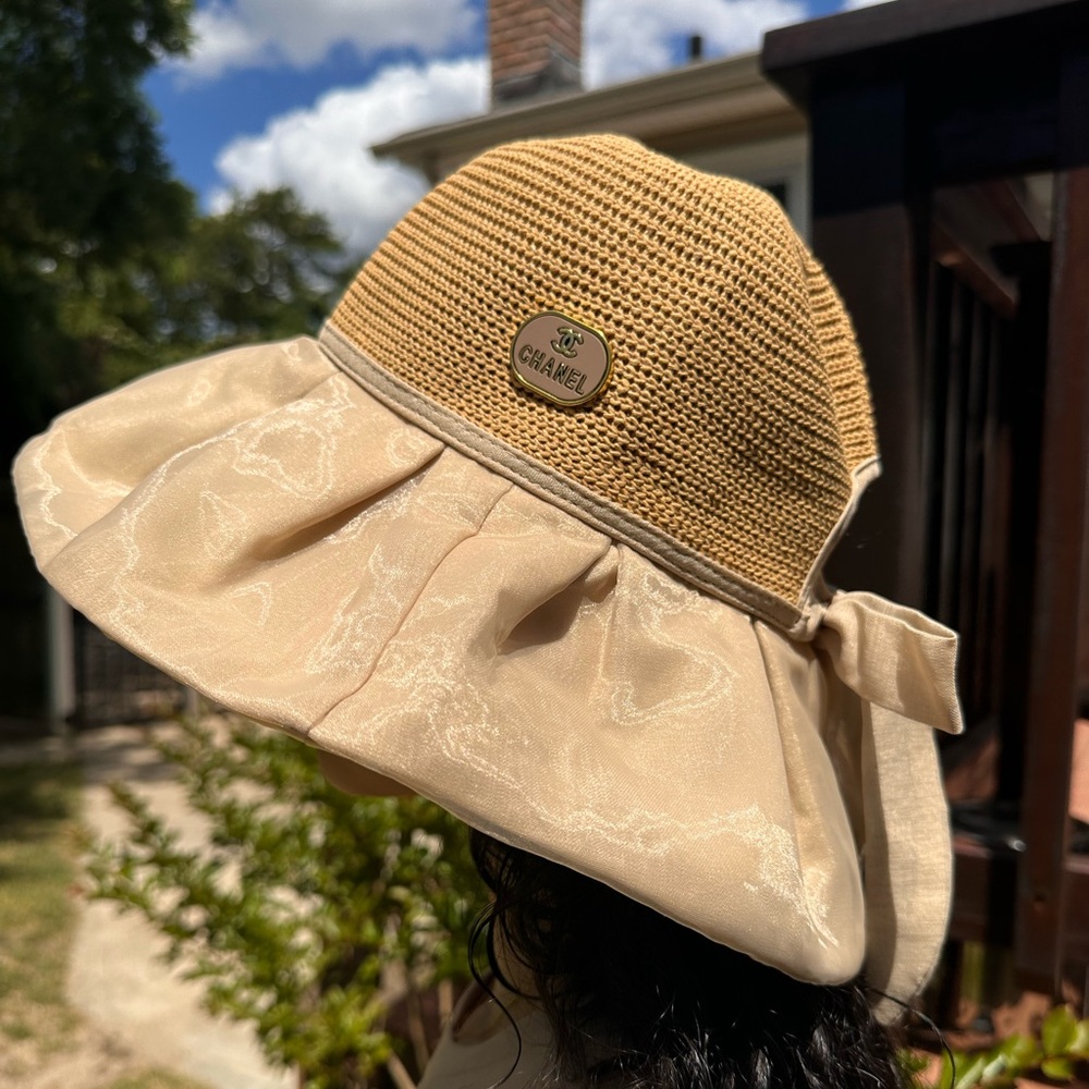 ChaneI Straw Hat ✨
